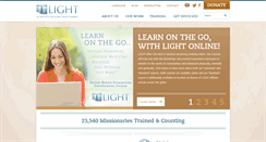 Desktop Screenshot of lightingtheworld.org